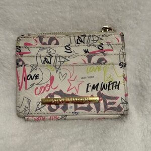 Graphic Steve Madden Wallet
